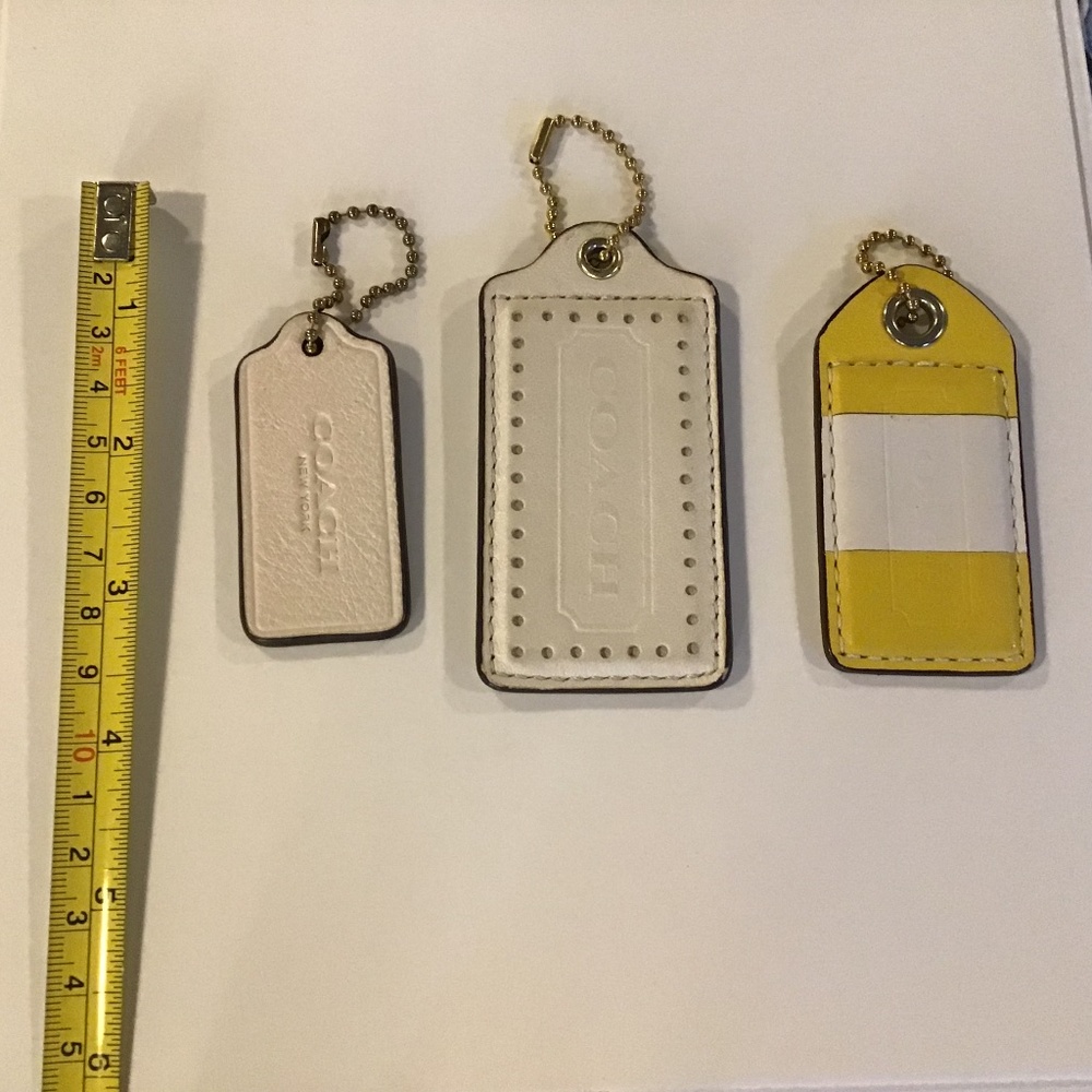 COPY - Coach Hangtags. Lot of 3.